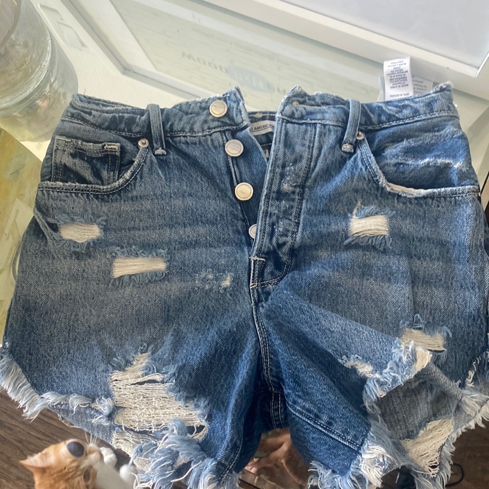 Worn once good American shorts.